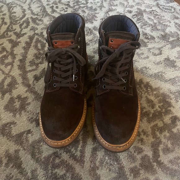 Marc O’Polo Brown Suede Lace-up Boots main image 6